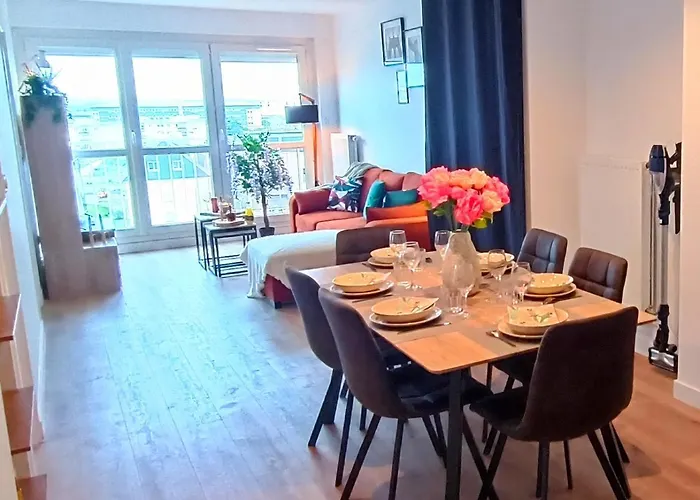 Neuf - 3 - 6 Personnes - 73m² Vue Sur La Appartement